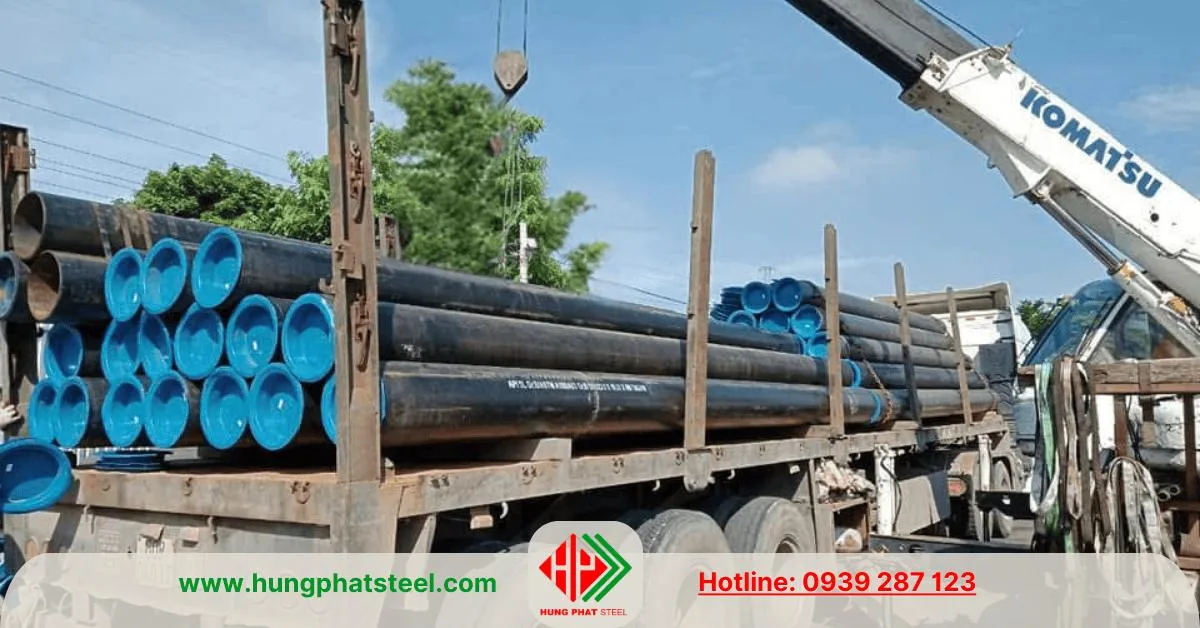 Kích thước ống thép đúc