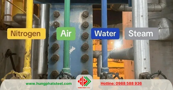 Màu sắc đường ống