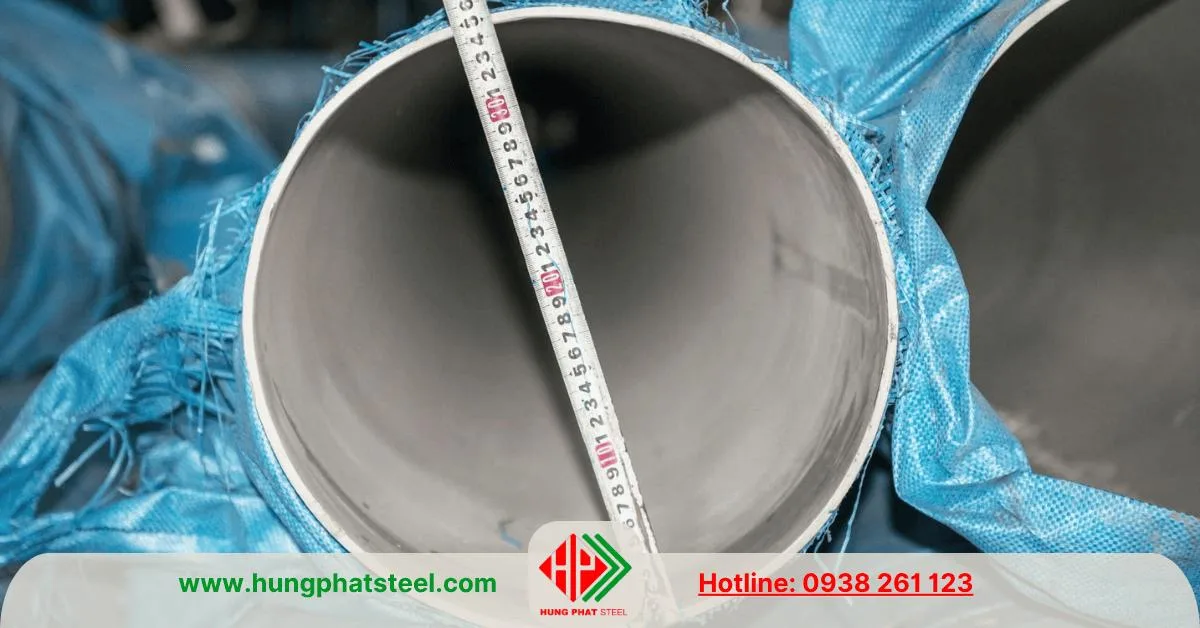 Ống inox phi 355 - DN350 - 14 inch (ống đúc)