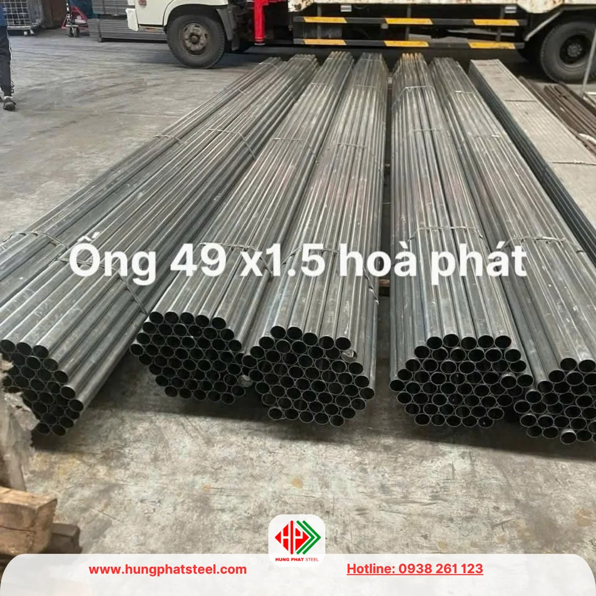 Ống phi 49 x 1.5 Hòa Phát