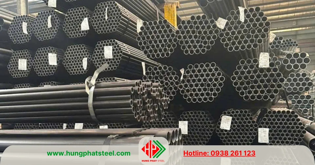Ống thép Hòa Phát phi 49
