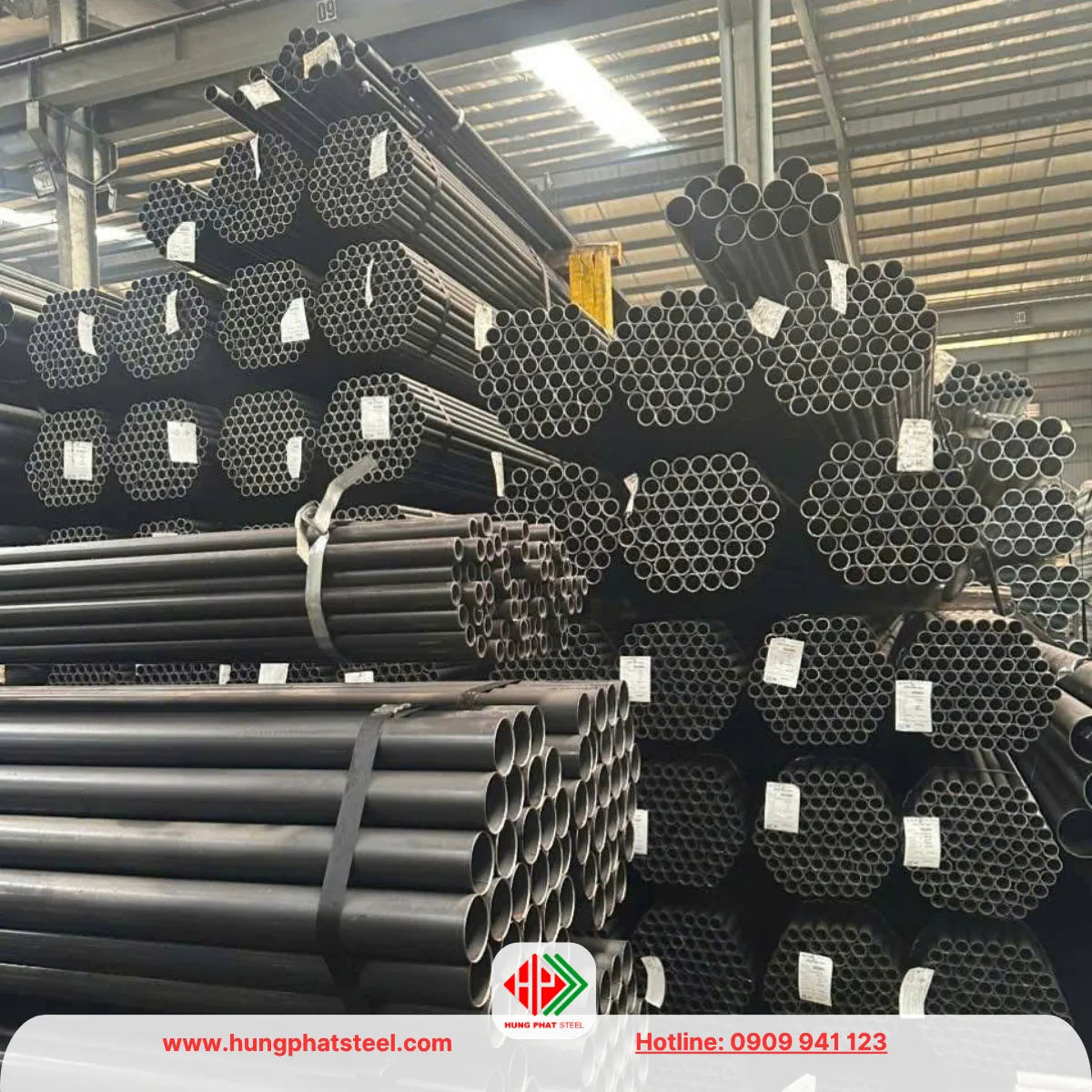 Ống thép Hòa Phát phi 49