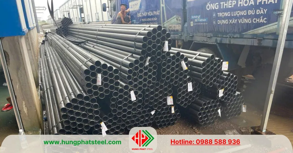 Ống thép Hòa Phát phi 60