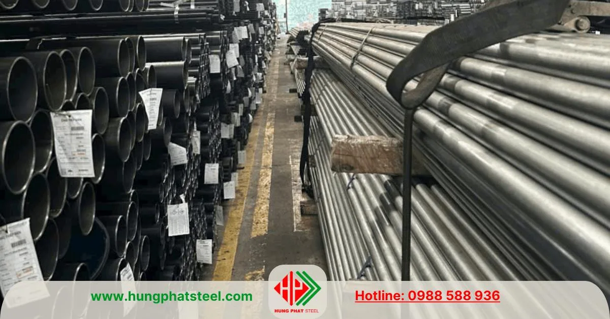 Ống thép Hòa Phát phi 90