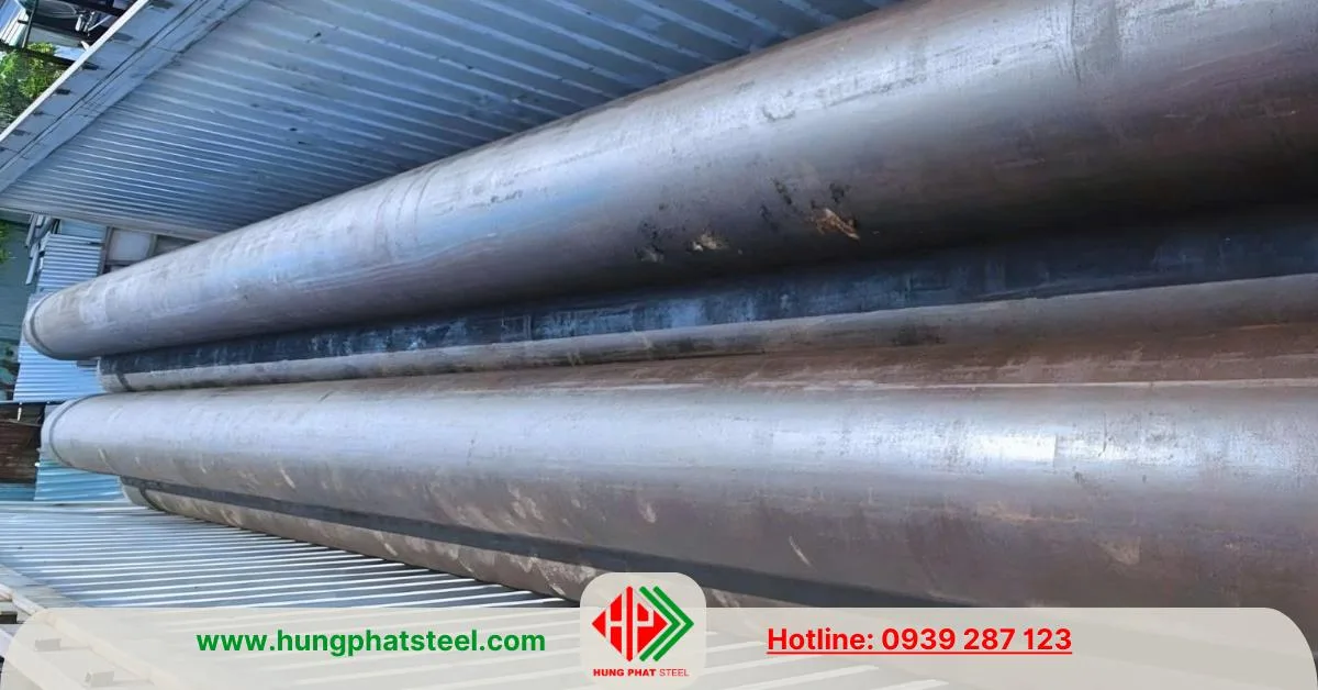 Ống thép đen phi 610 (DN600)