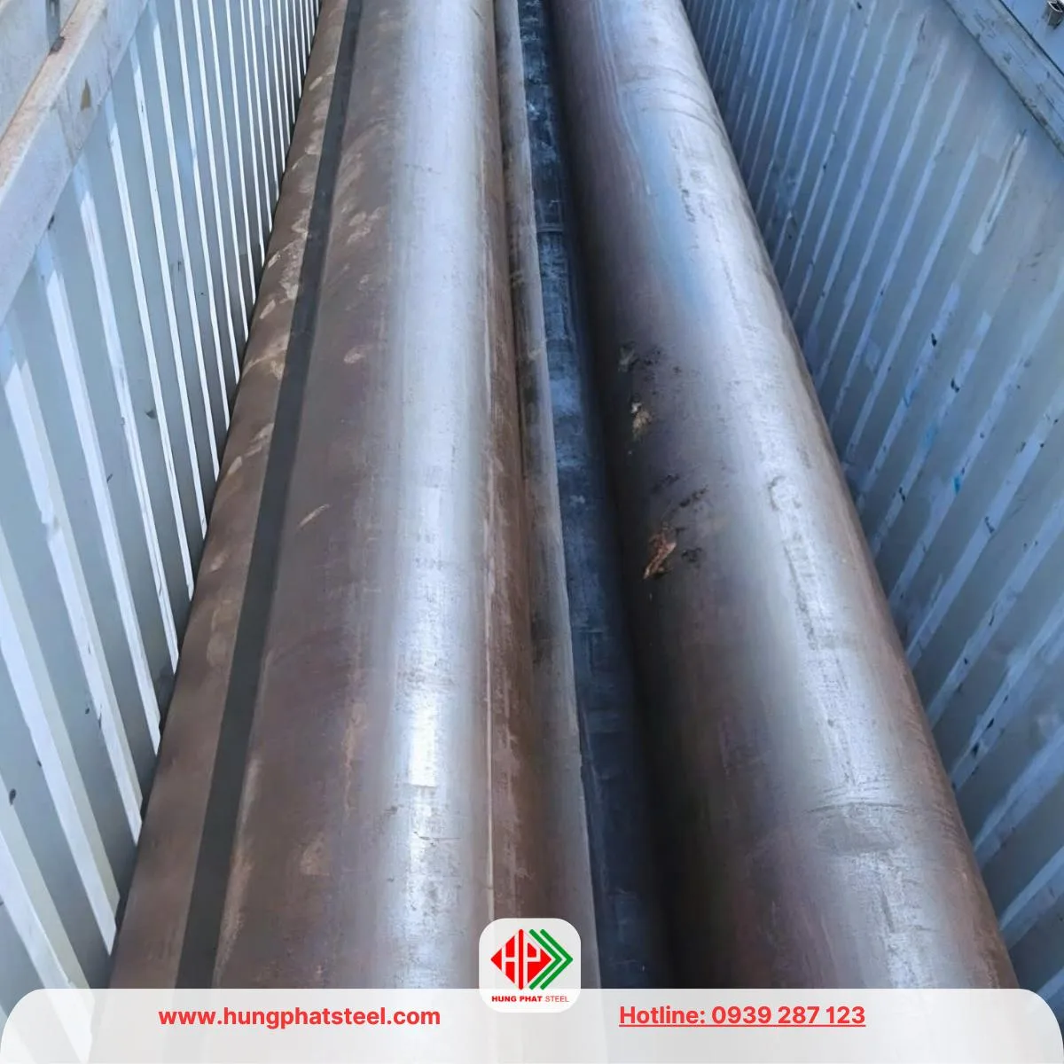 Ống thép đen phi 610 (DN600)