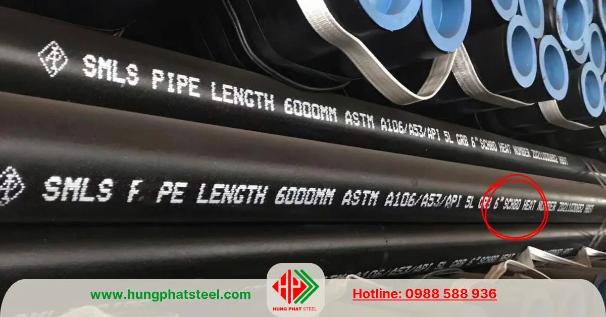 Ống thép đúc SCH80 