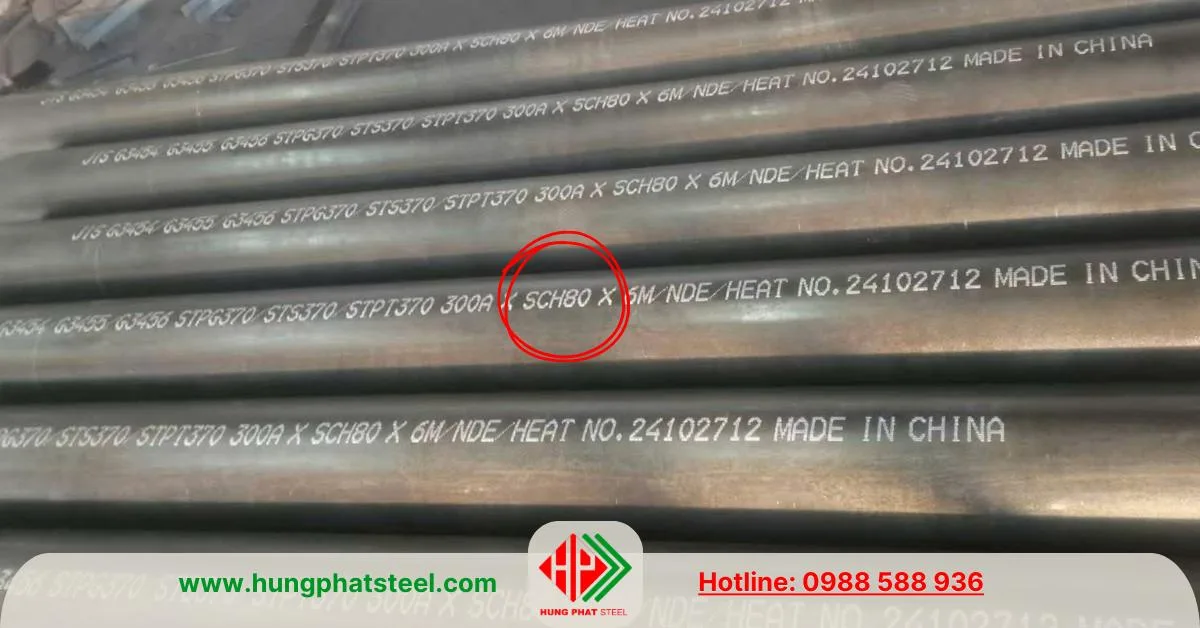 Ống thép đúc SCH80