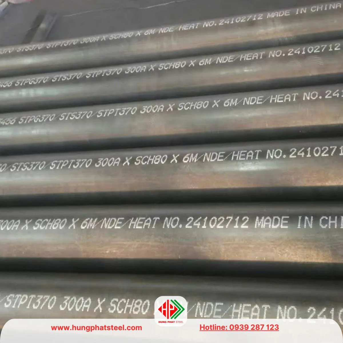 Ống thép đúc SCH80 ASTM A53-A106