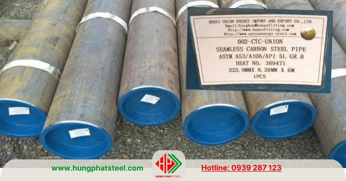 Ống thép đúc phi 325 OD 323.9 DN300