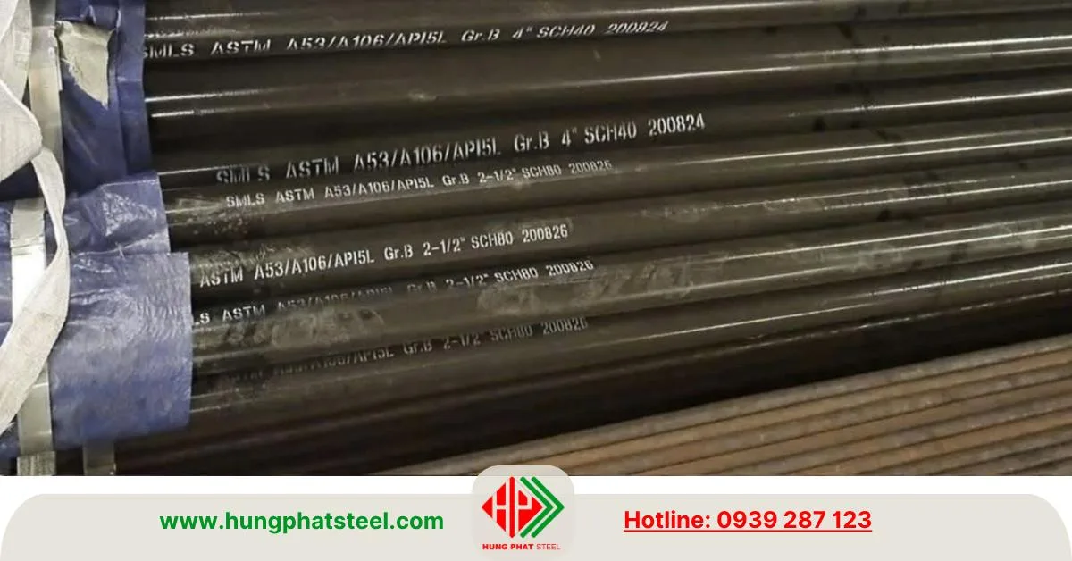 Ống thép đúc phi 73 (DN65)