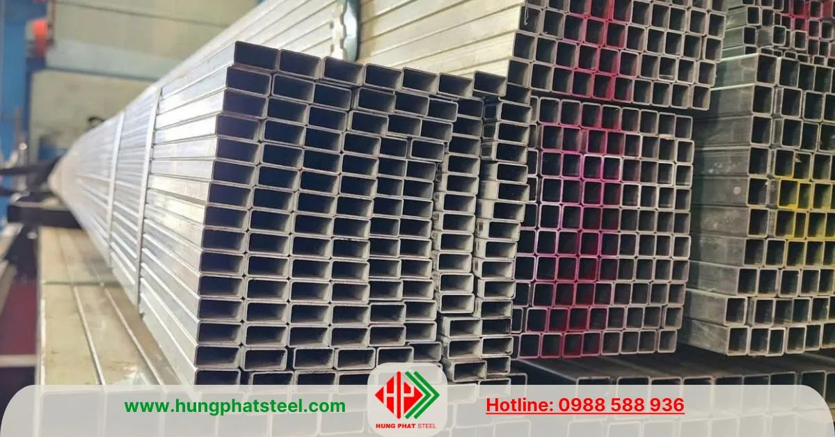 Sắt hộp kẽm 10x20