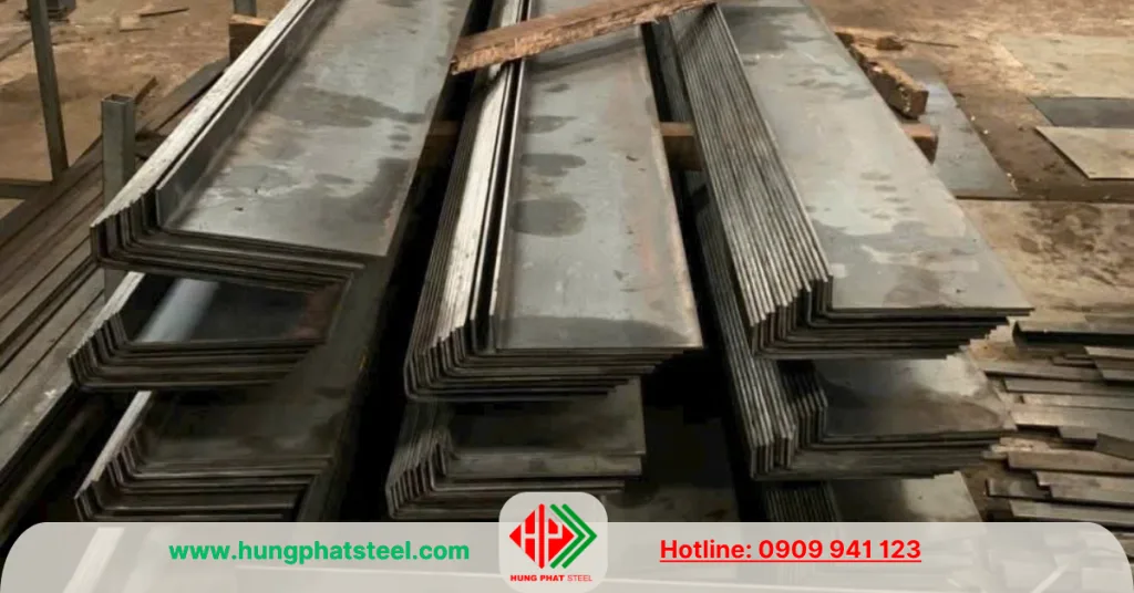 Sắt tấm chấn thành hình chữ V (còn gọi là L chấn)