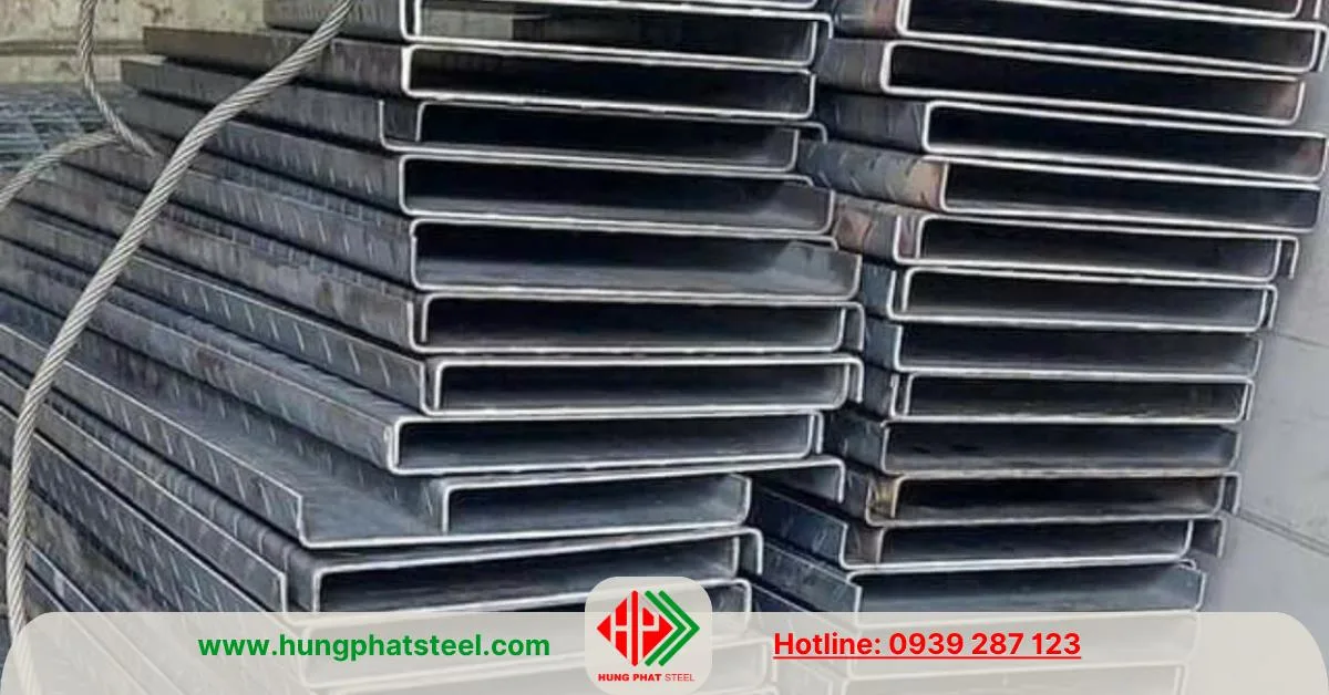 Thép U chấn (gia công chấn thép U theo yêu cầu)
