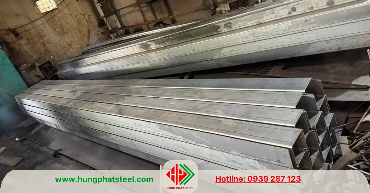 Thép U chấn (gia công chấn thép U theo yêu cầu)