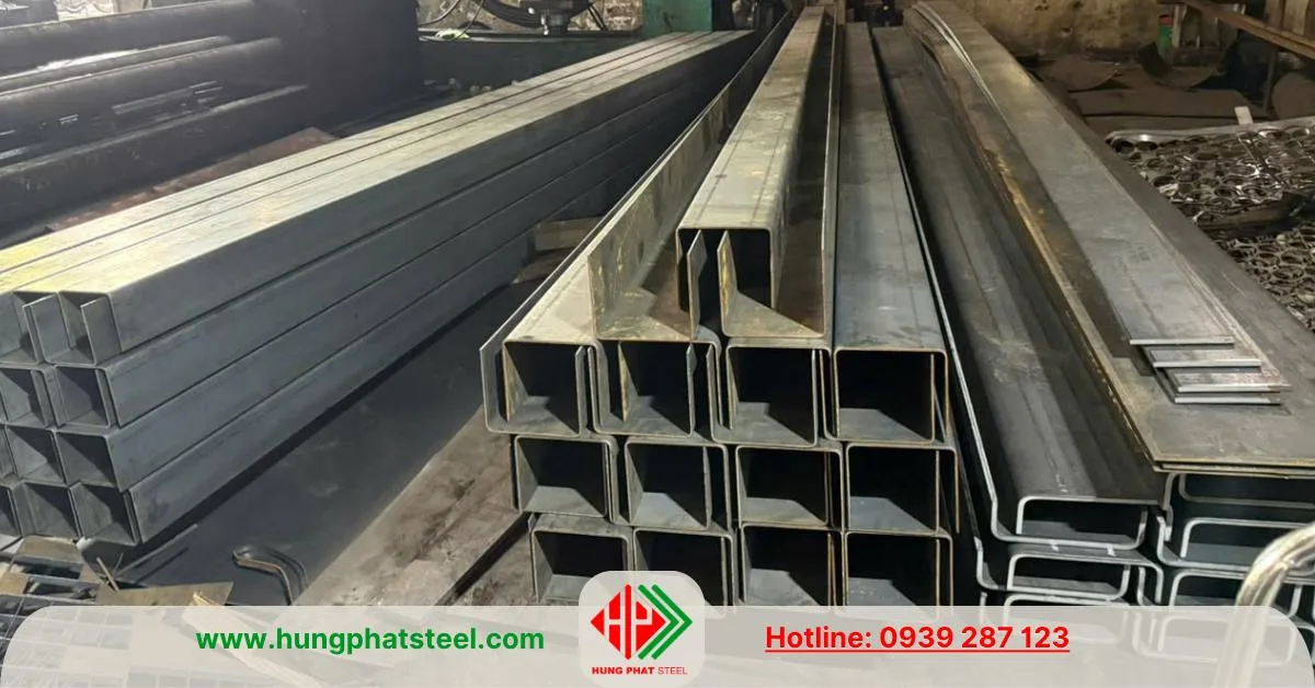 Thép U chấn (gia công chấn thép U theo yêu cầu)