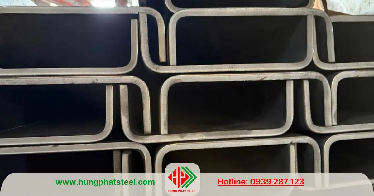 Thép U chấn (gia công chấn thép U theo yêu cầu)
