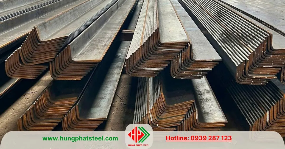 Thép V chấn (gia công chấn thép V theo yêu cầu)