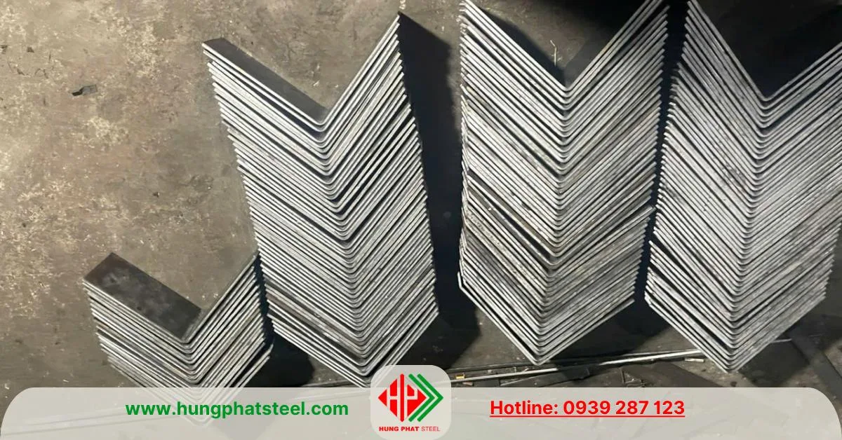 Thép V chấn (gia công chấn thép V theo yêu cầu)