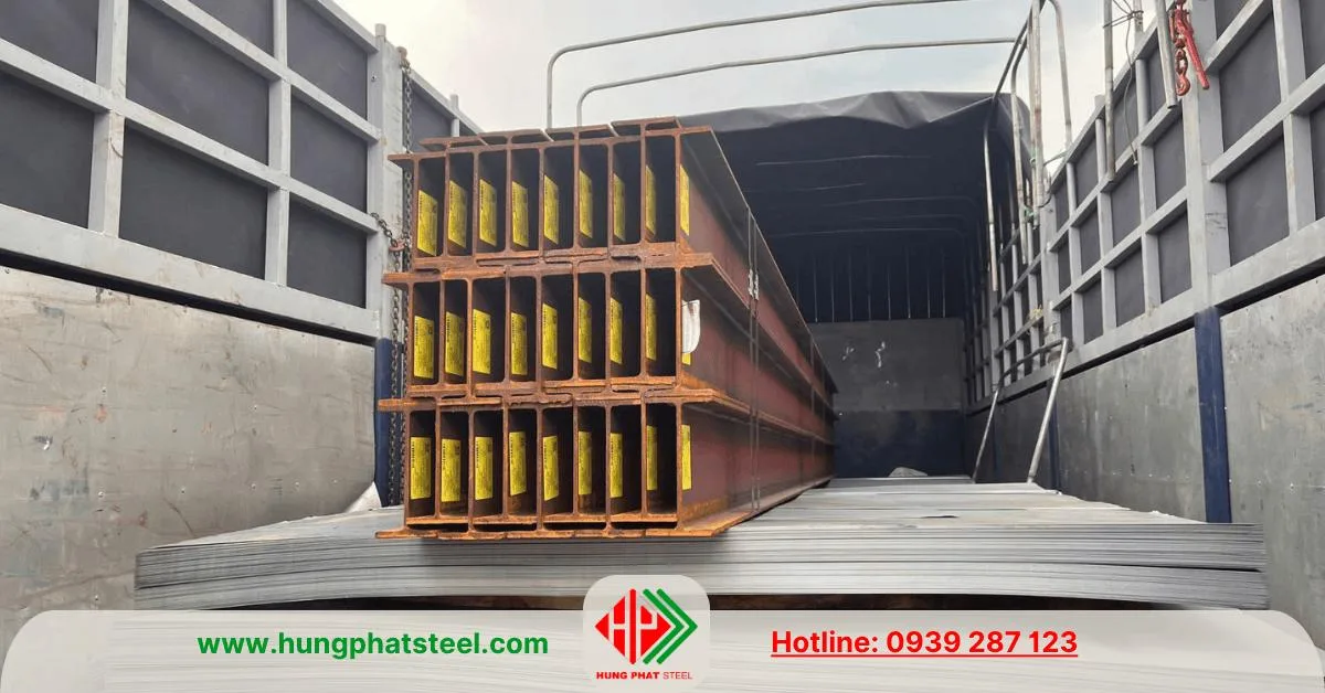 Thép hình H148 x 100 x 6 x 9 mm