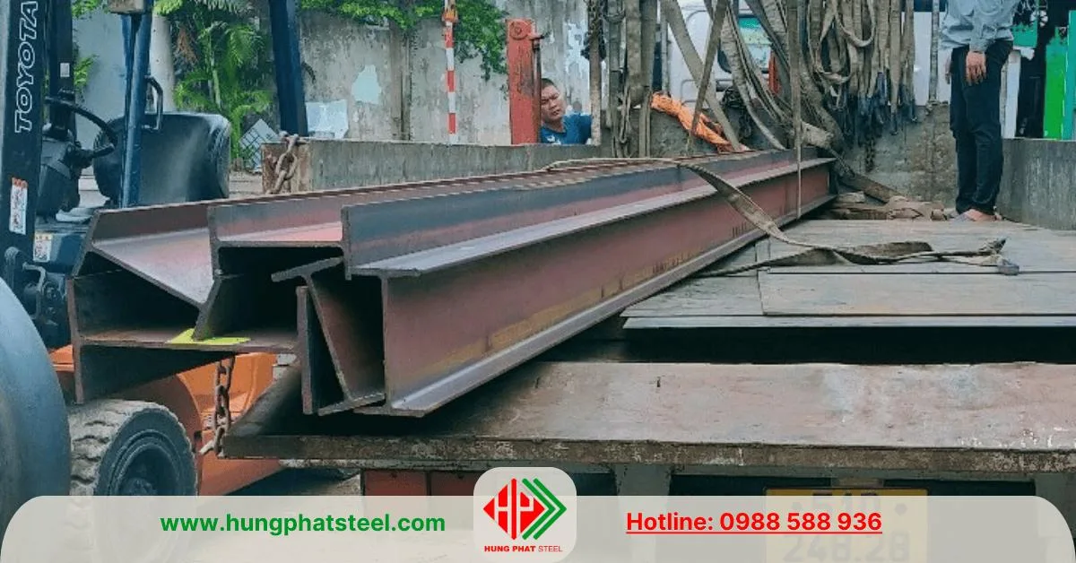 Thép hình H298 x 149 x 5.5 x 8mm Posco