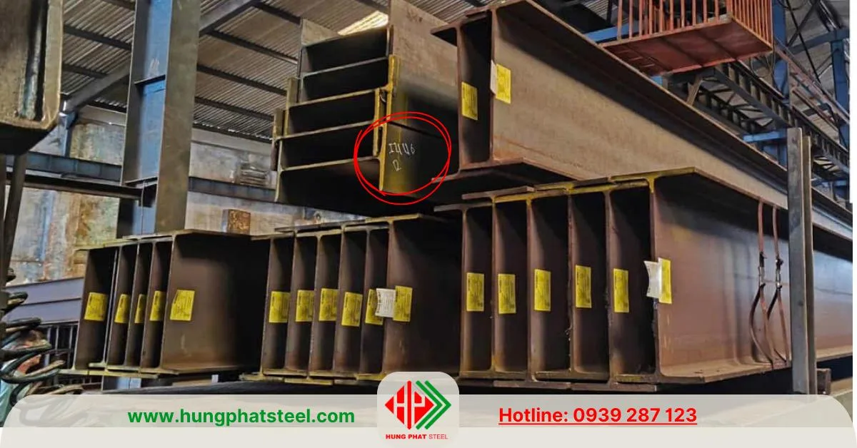 Thép hình H446 x 199 x 8 x 12mm