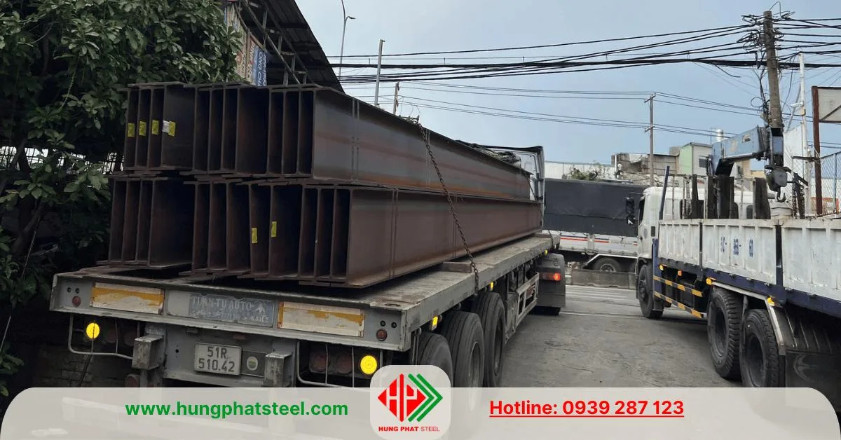 Thép hình H594 x 300 x 14 x 23mm