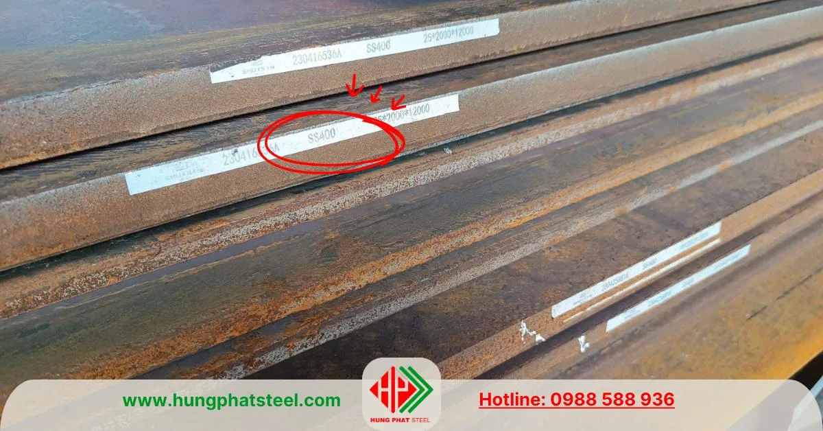 Thép tấm đúc SS400