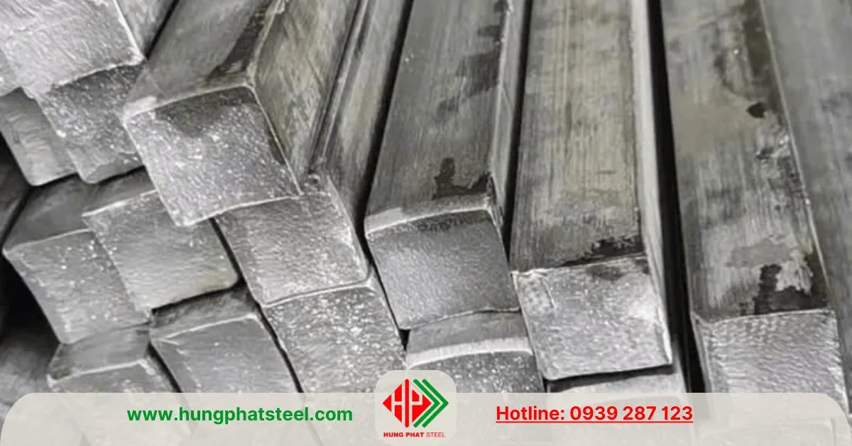 Trọng lượng thép vuông đặc