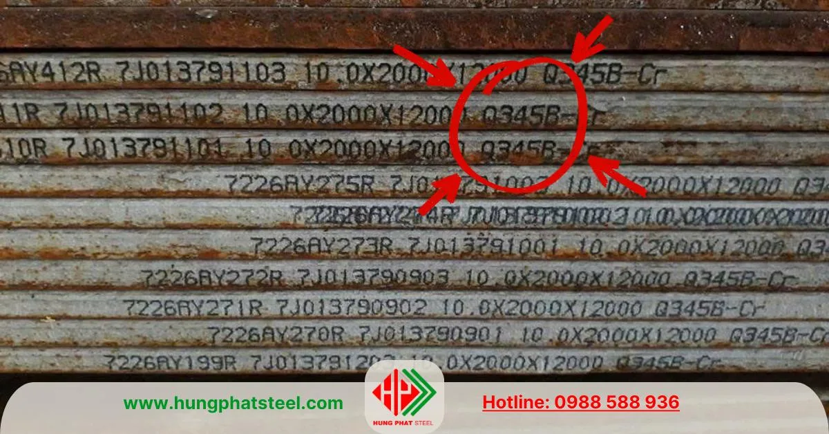 Thép tấm đúc Q345