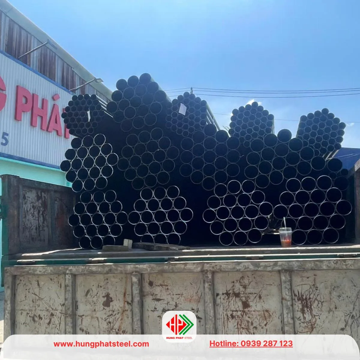 Ống thép Hòa Phát phi 114