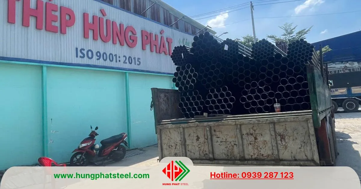 Ống thép Hòa Phát phi 114