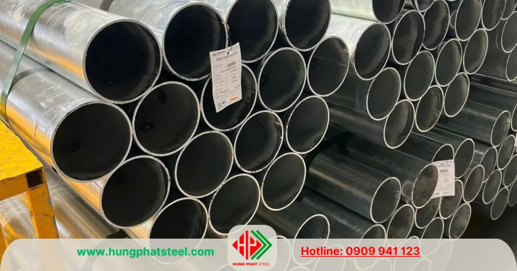 Ống thép Hòa Phát phi 114 (ống kẽm)