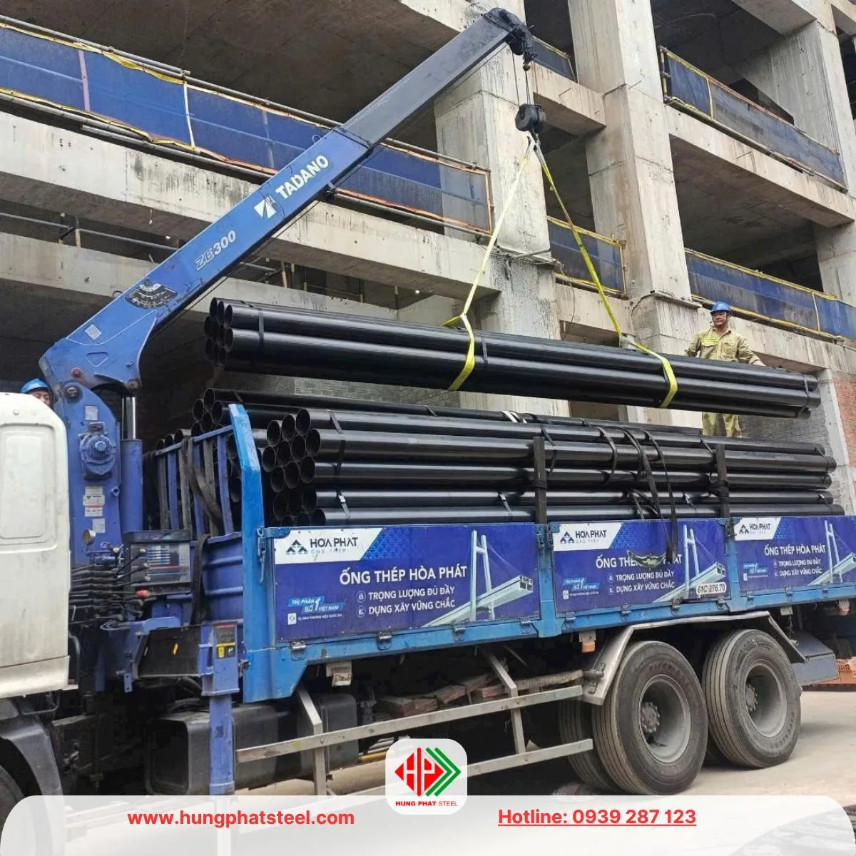 Ống thép Hòa Phát phi 114