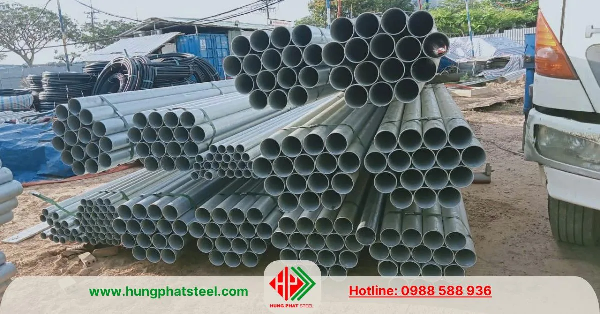 Ống thép Hòa Phát phi 141