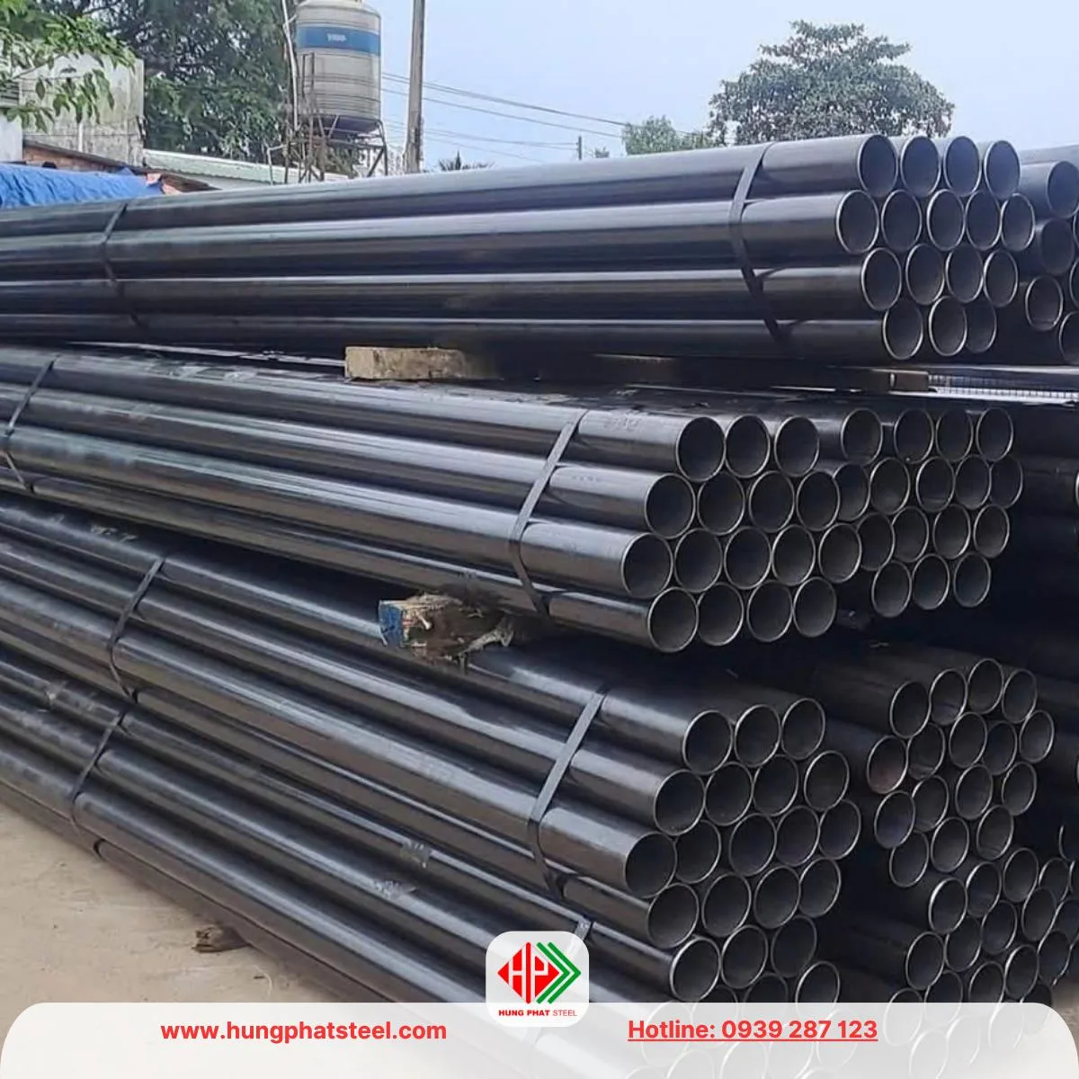 Ống thép Hòa Phát phi 141