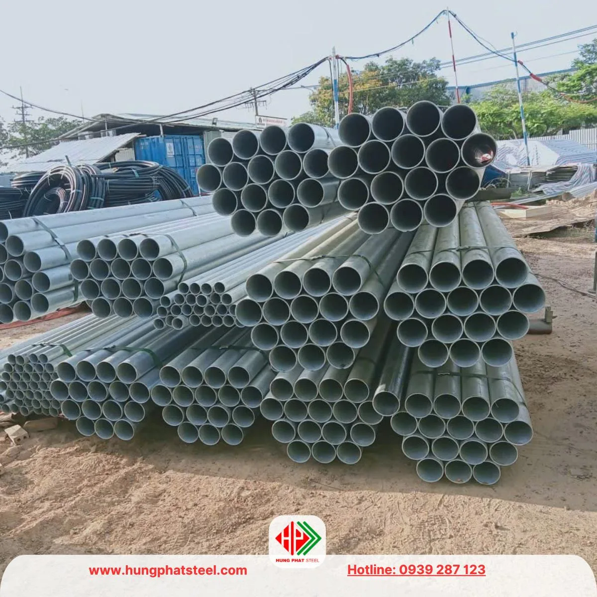 Ống thép Hòa Phát phi 141