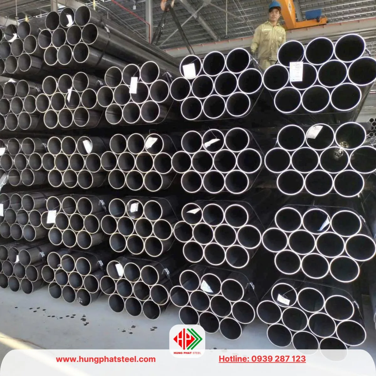 Ống thép Hòa Phát phi 168