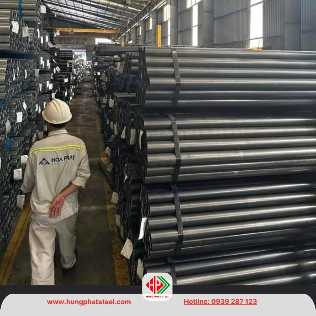 Ống thép Hòa Phát phi 168