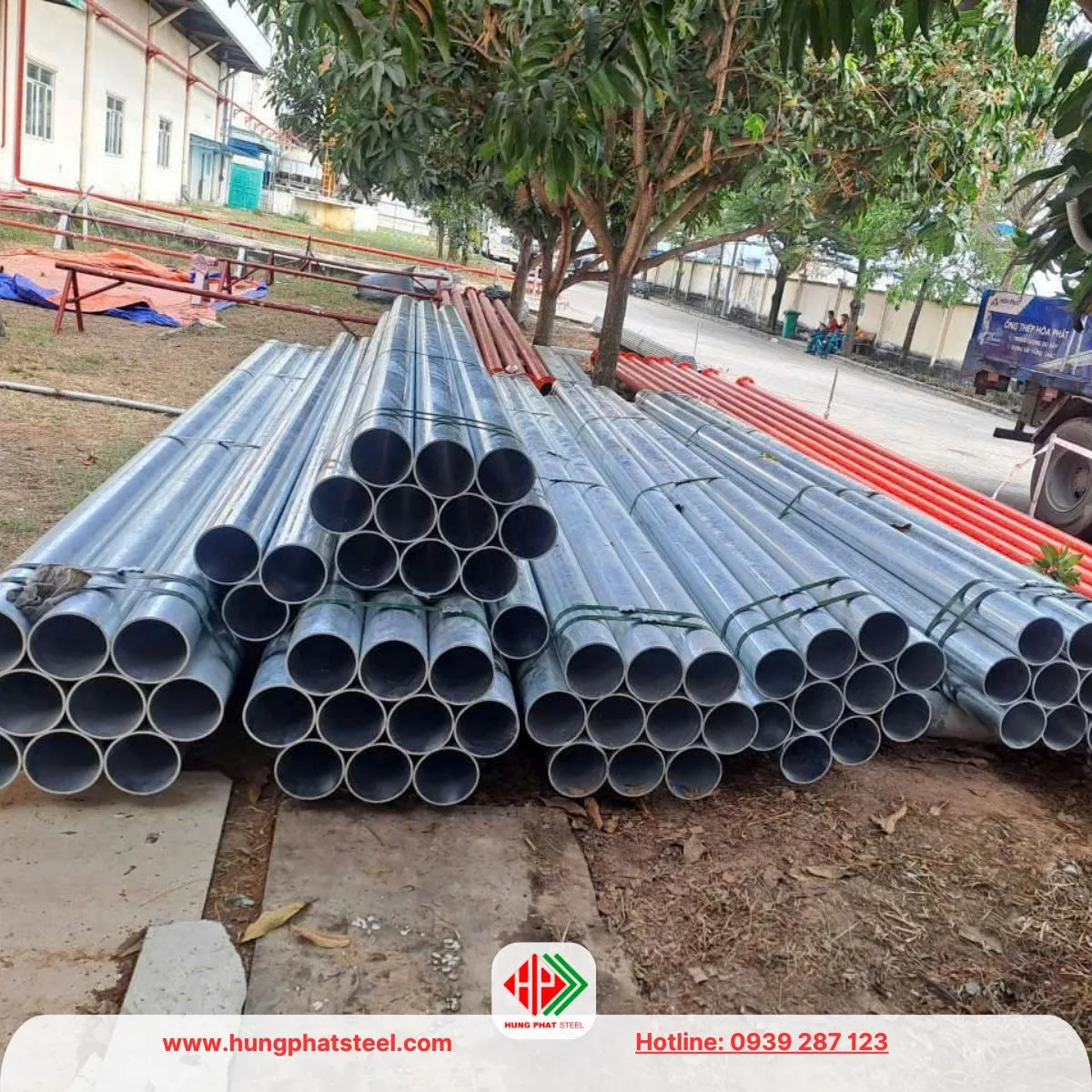 Ống thép Hòa Phát phi 168