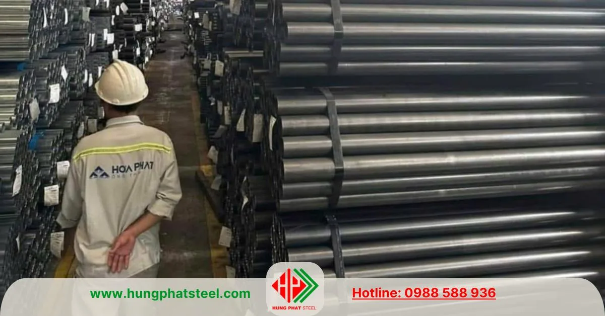 Ống thép Hòa Phát phi 168