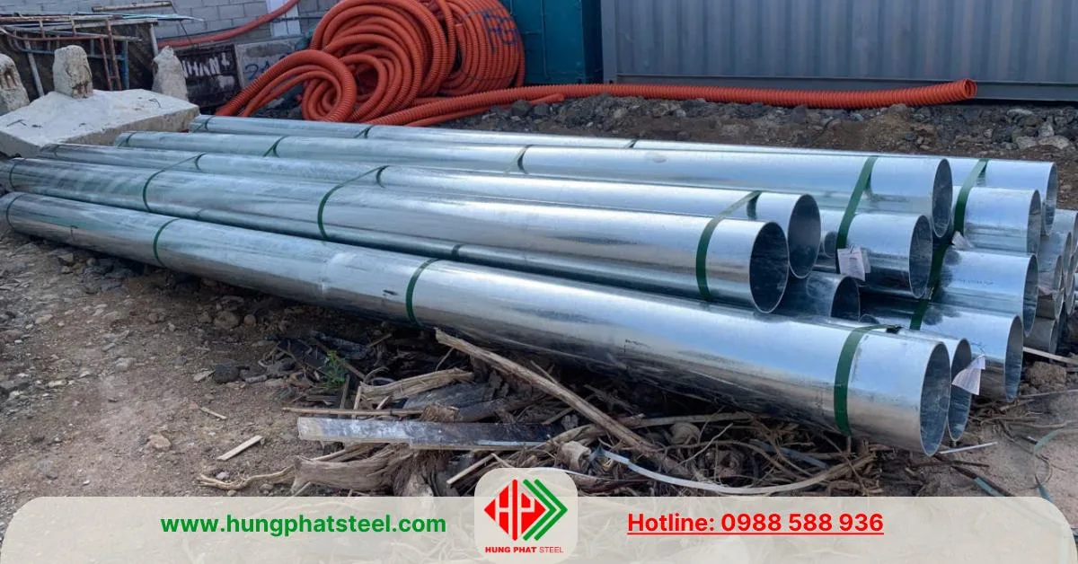 Ống thép Hòa Phát phi 273