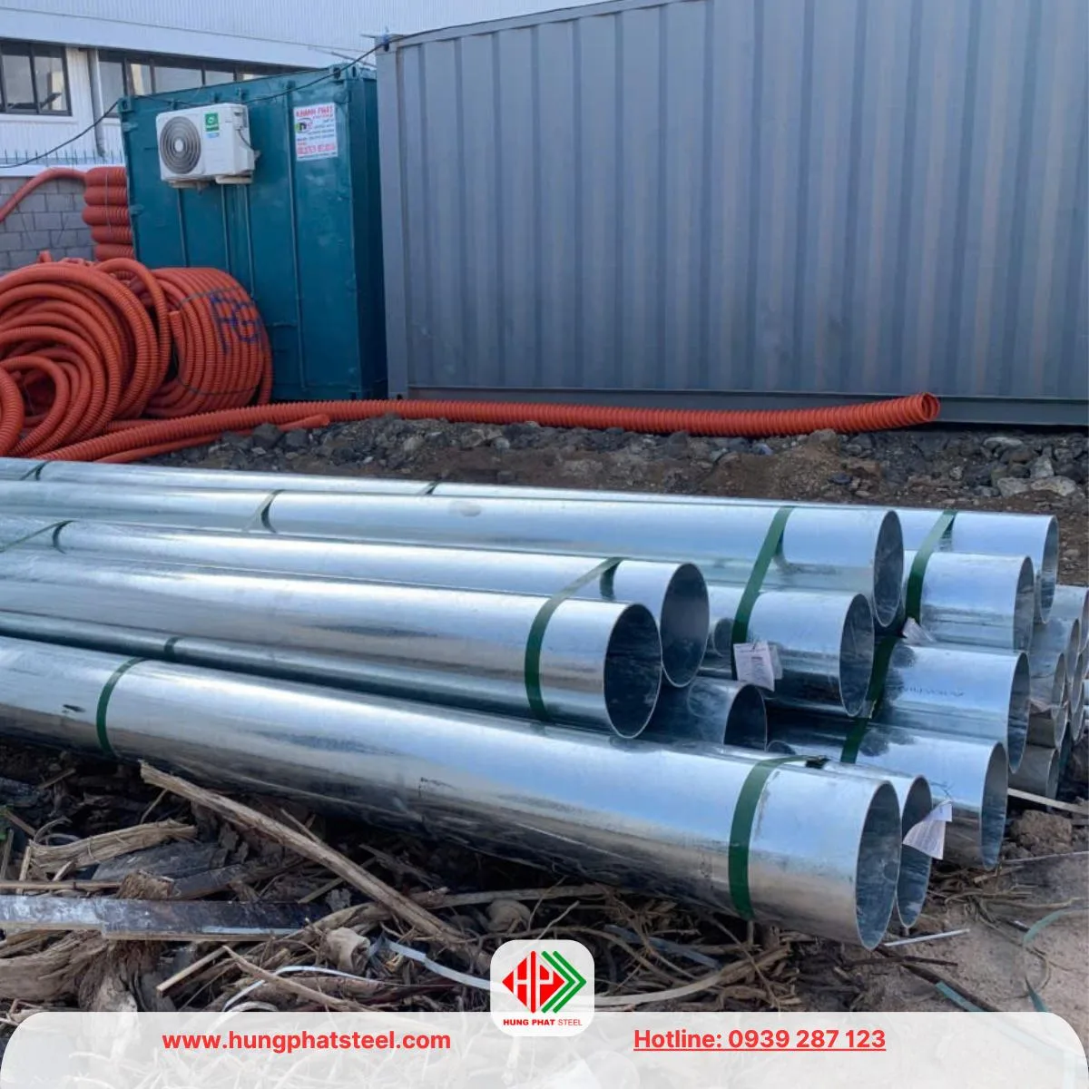 Ống thép Hòa Phát phi 273