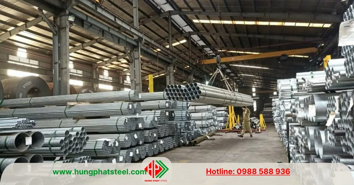 Ống thép Hòa Phát phi 73