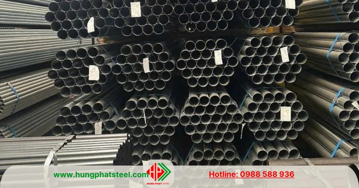 Ống thép Hòa Phát phi 76 (75.6mm)