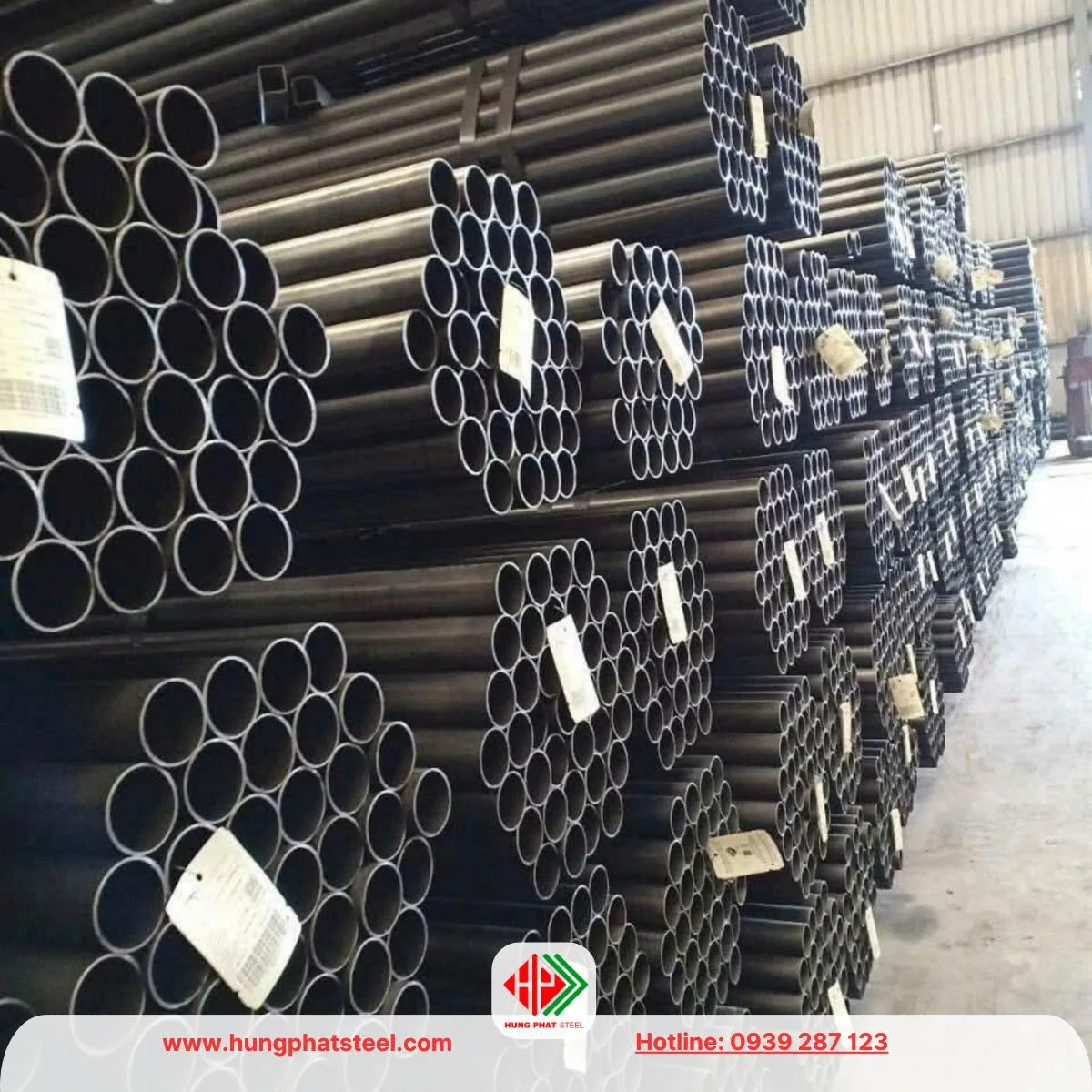 Ống thép Hòa Phát phi 76 (75.6mm)