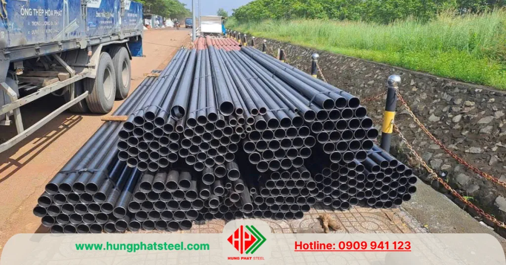 Ông thép Hòa Phát phi 90 (1 bó 24 cây)