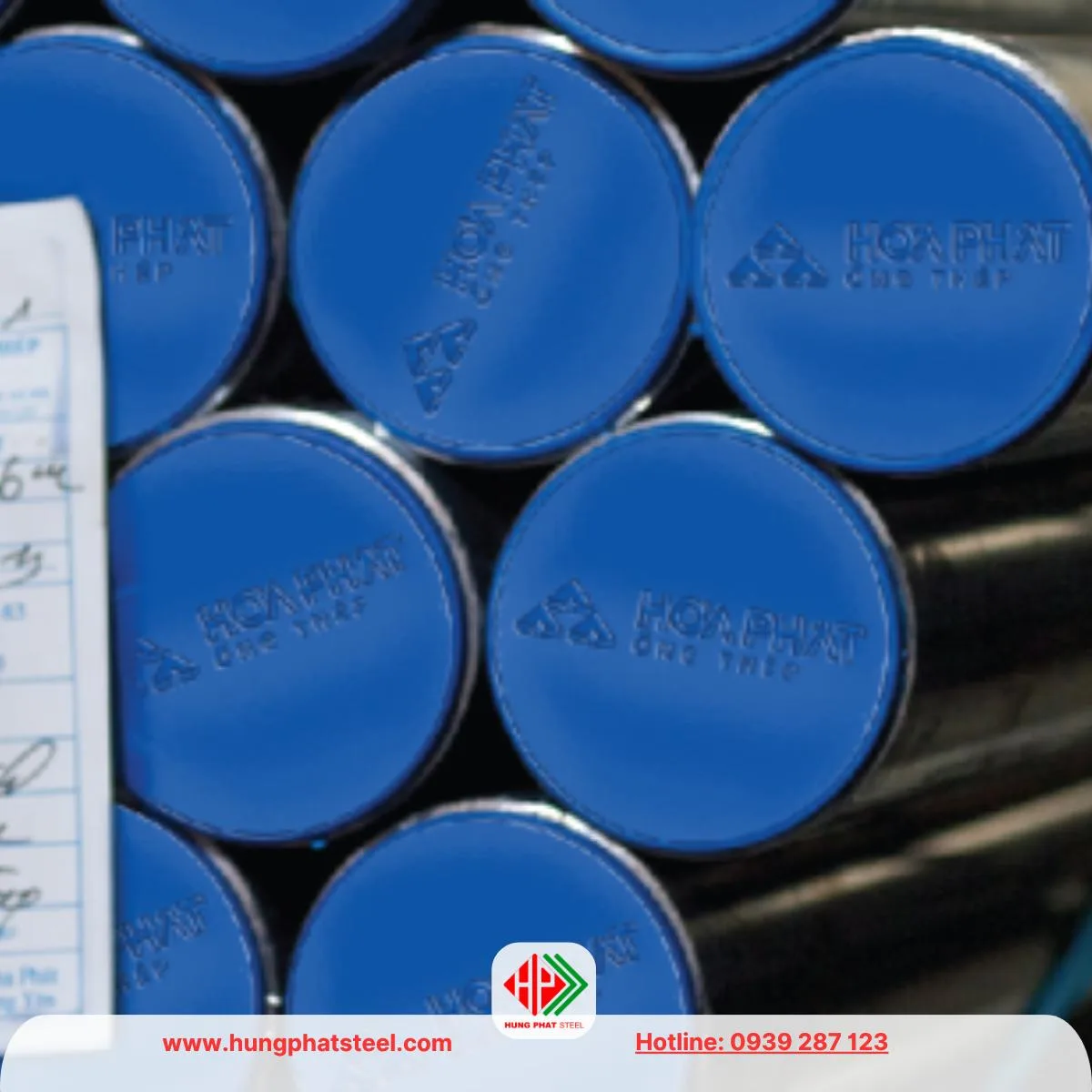 Ống thép đen Hòa Phát phi 90