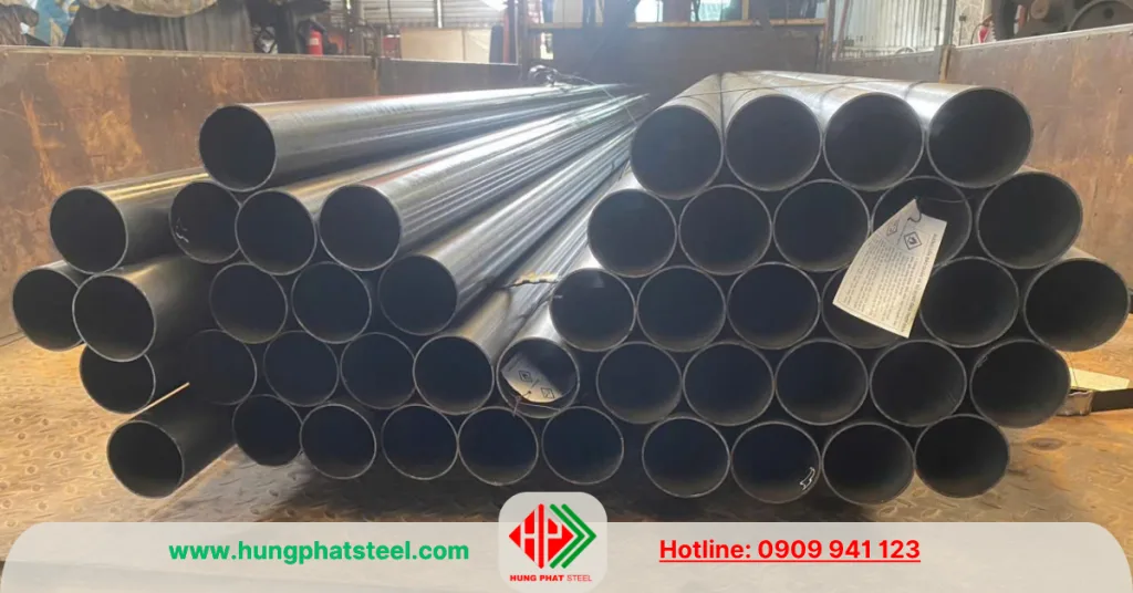 Ống thép đen Hòa phát phi 90