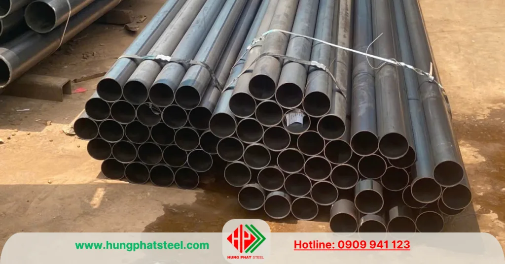 Ống thép đen Hòa phát phi 90